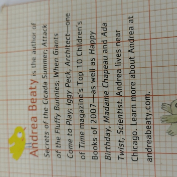 2013 ROSIE REVERE, ENGINEER BY ANDREA BEATY ILLUSTRATED BY DAVID ROBERTS -ABRAMS - Picture 12 of 16